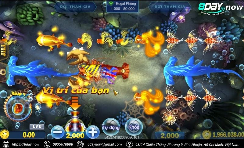 Bắn Cá 8DAY - Sảnh game bắn cá đổi thưởng uy tín #1 Việt Nam 12 Giao dien sanh Ban Ca 8Day - Hinh 9