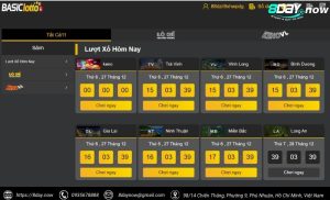 Xổ Số 8Day - Sảnh lô đề xổ số trực tuyến uy tín #1 Việt Nam 5 Giao dien sanh Xo So 8DAY - Hnh 2 - So De Truyen Thong